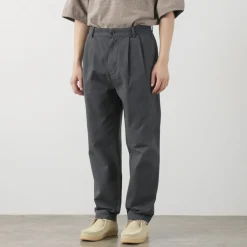 PARAGES / Double Pleated Pants Cotton
