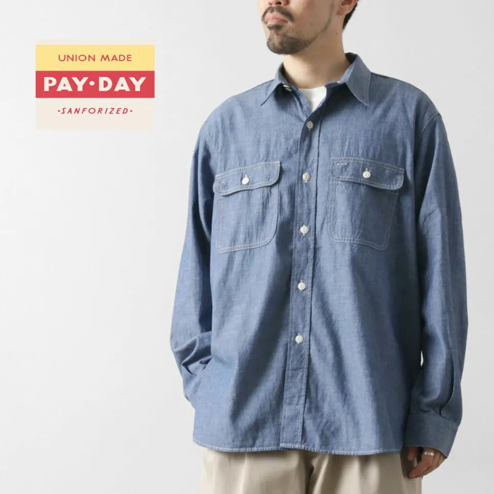 PAYDAY / 40s model, chin strap, work shirt