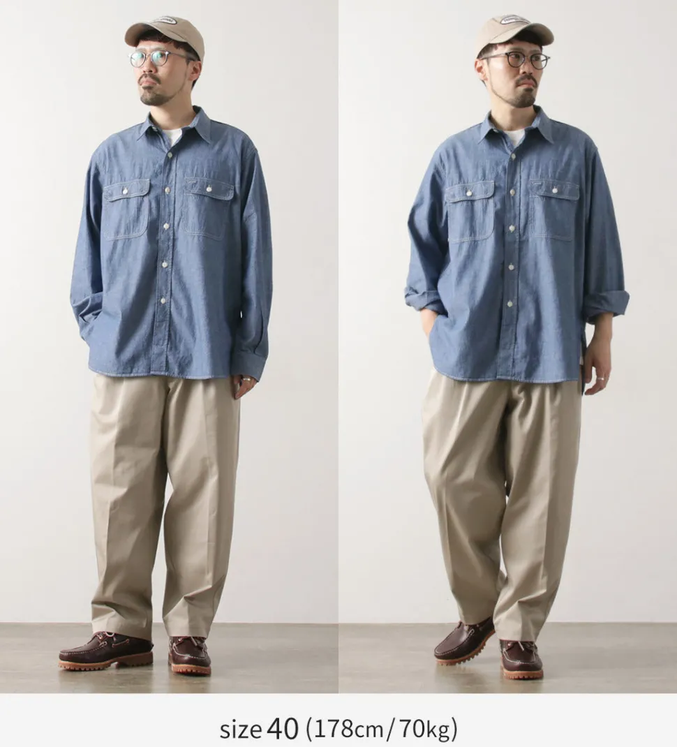 PAYDAY / 40s model, chin strap, work shirt