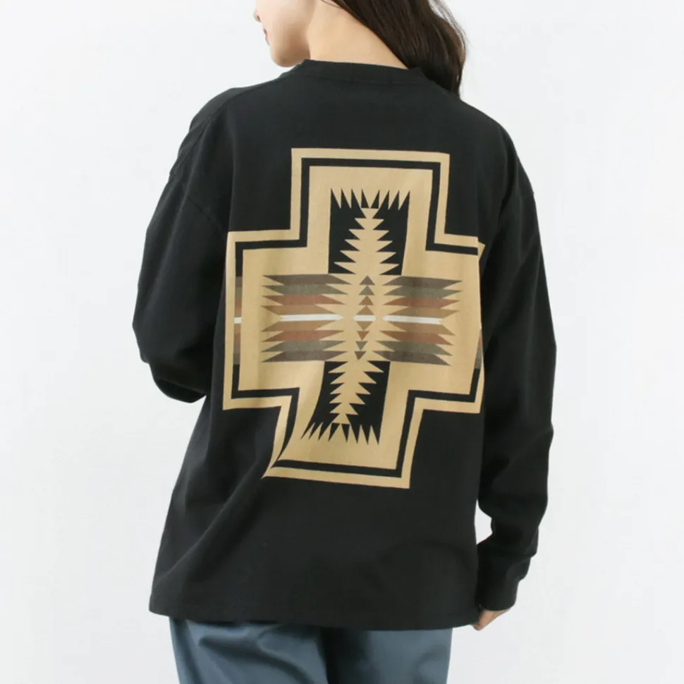 PENDLETON / Back Print Long Sleeve T-Shirt