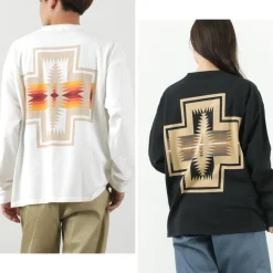 PENDLETON / Back Print Long Sleeve T-Shirt