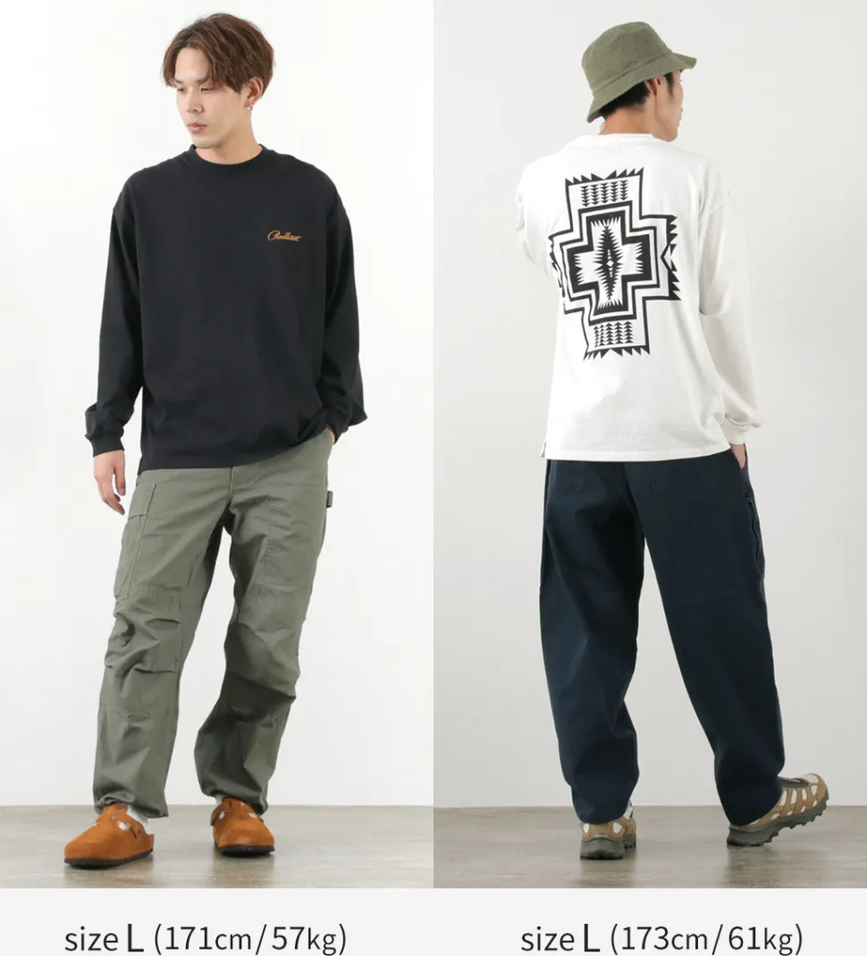 PENDLETON / Back Print Long Sleeve T-Shirt