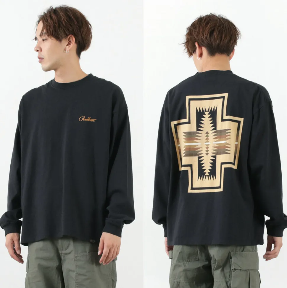 PENDLETON / Back Print Long Sleeve T-Shirt