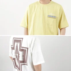 PENDLETON / Back Print Pocket T-Shirt