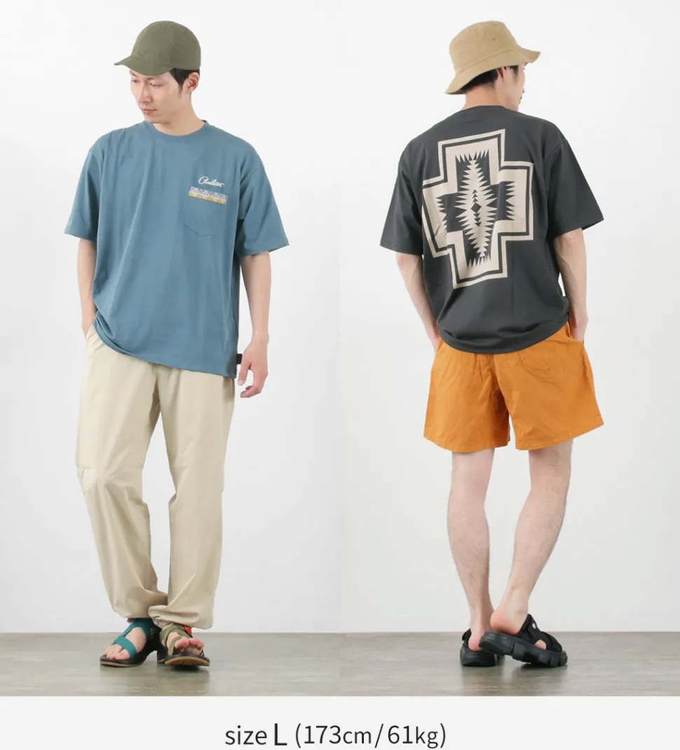 PENDLETON / Back Print Pocket T-Shirt