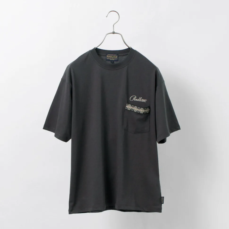 PENDLETON / Back Print Pocket T-Shirt