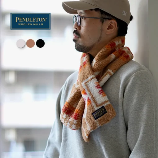 Pendleton Bool PENDLETON / Boa Scarf - Menswear Power