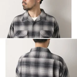 PENDLETON / Open Collar Shirt