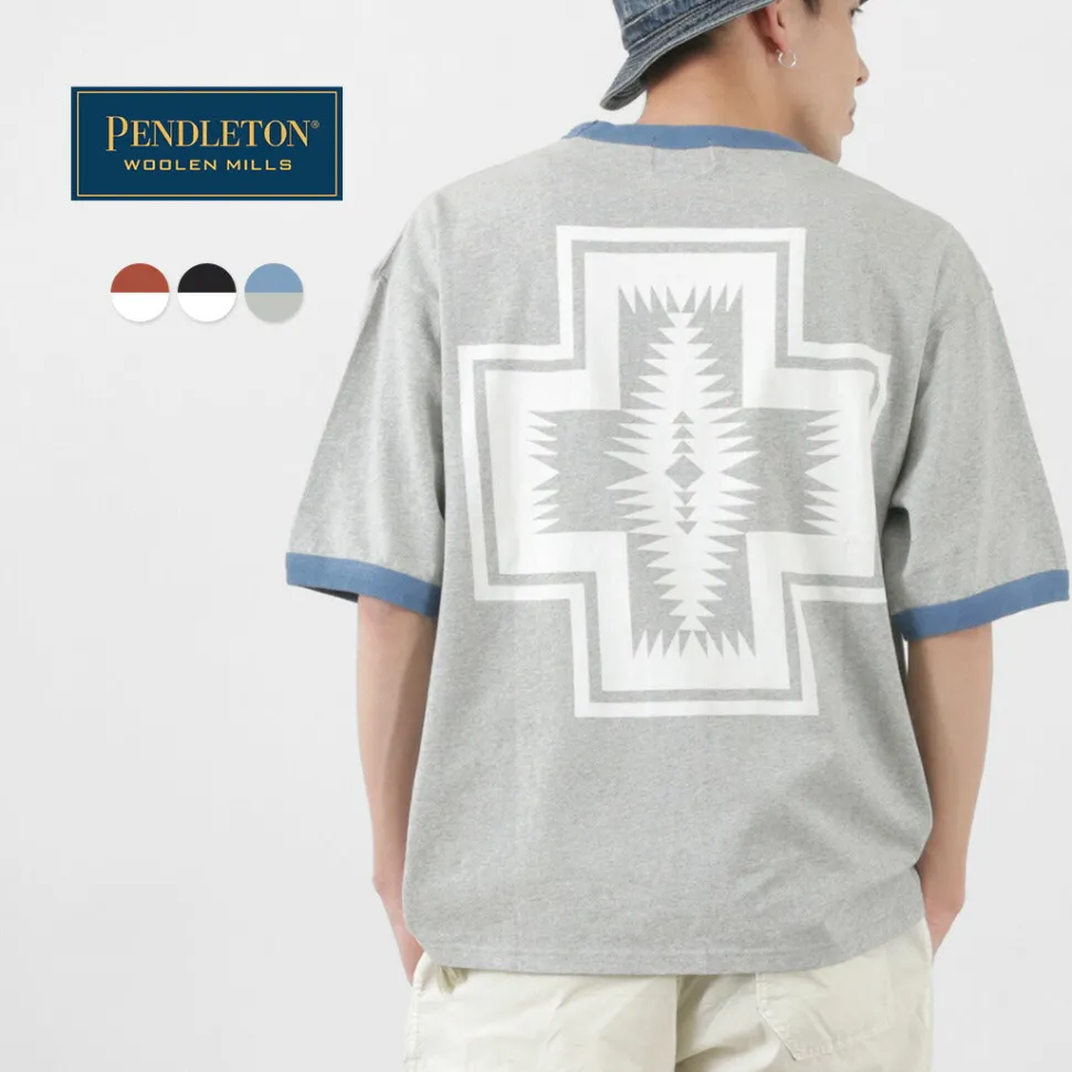 PENDLETON / S/S Ringer T-Shirt Harding