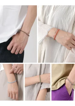 PHADUA / Bracelet Wax cord 2-tone