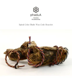 PHADUA / Braid Wax Cord Bracelet
