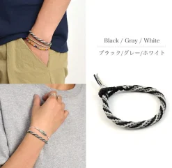 PHADUA / Braid Wax Cord Bracelet