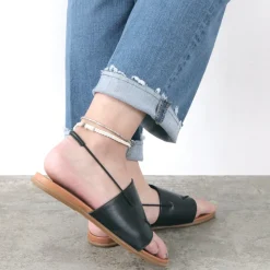 PHADUA / Braided 1.5mm Leather Anklet