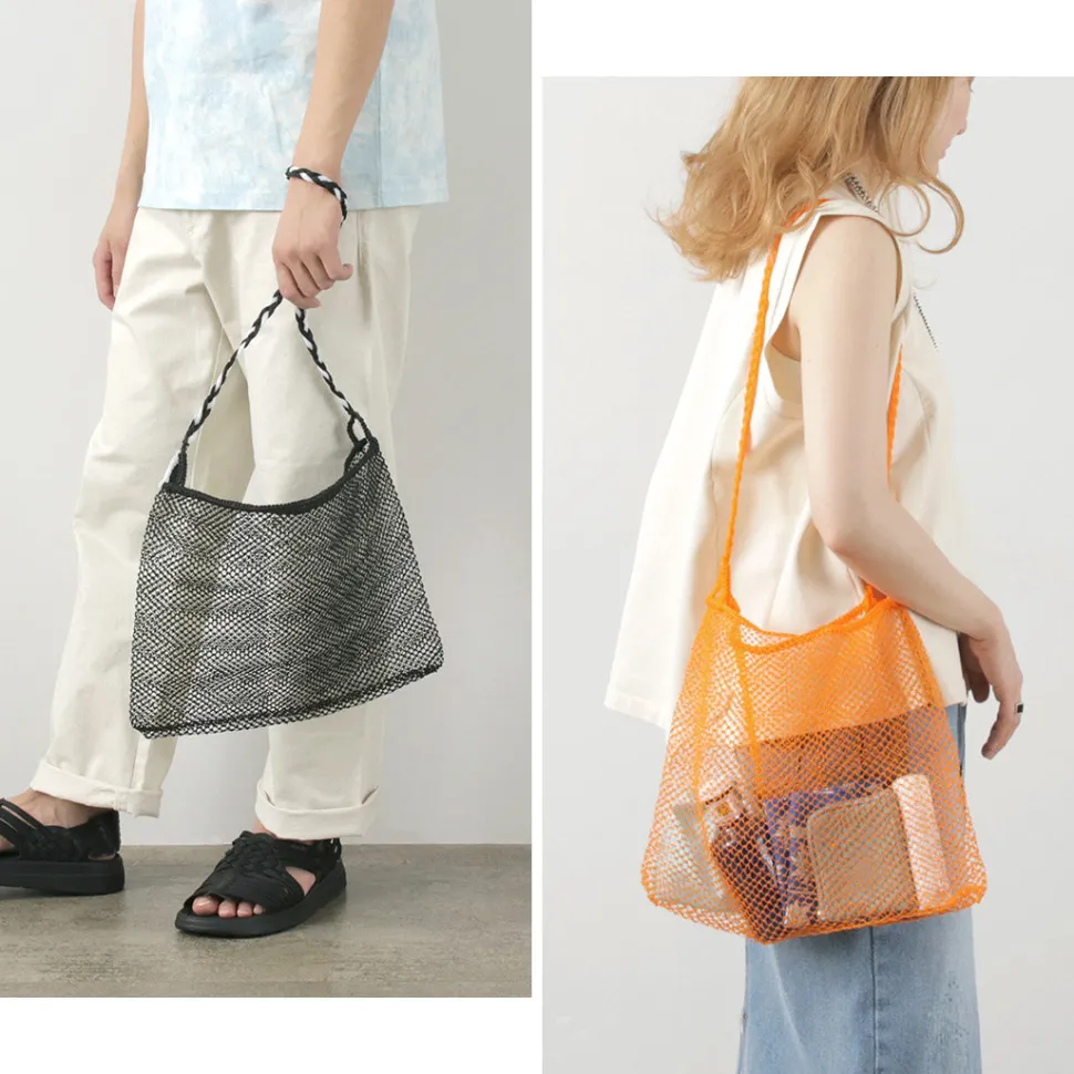 PHADUA / Fishnet Shoulder Mesh Bag