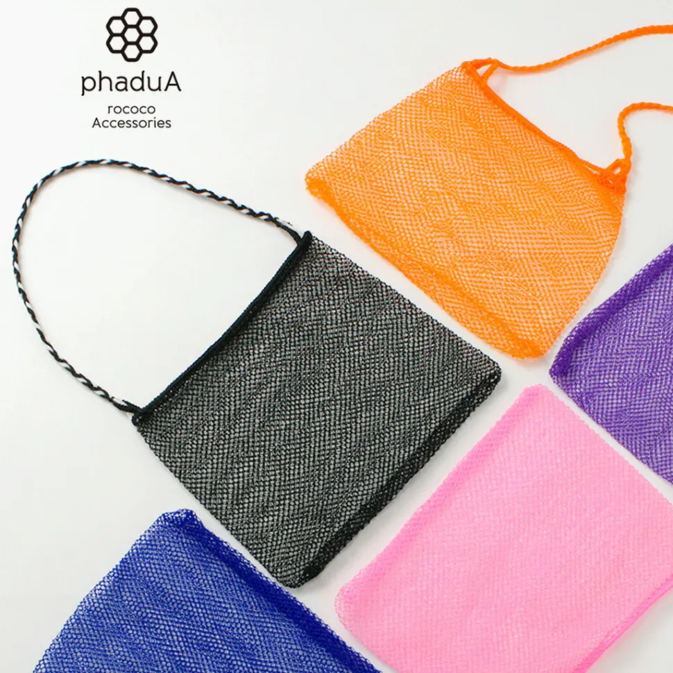 PHADUA / Fishnet Shoulder Mesh Bag