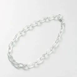 PHADUA / Flat cable chain bracelet silver 925