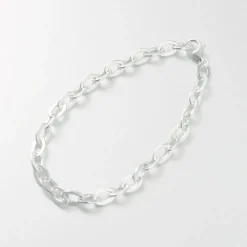 PHADUA / Flat cable chain bracelet silver 925