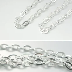 PHADUA / Flat cable chain bracelet silver 925
