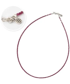 PHADUA / Garnet Cut Beads 2way Accessories