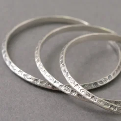 PHADUA / Karen silver bangle/7915