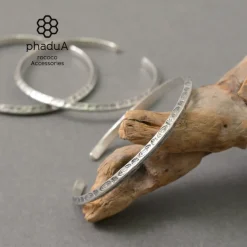 PHADUA / Karen silver bangle/7915