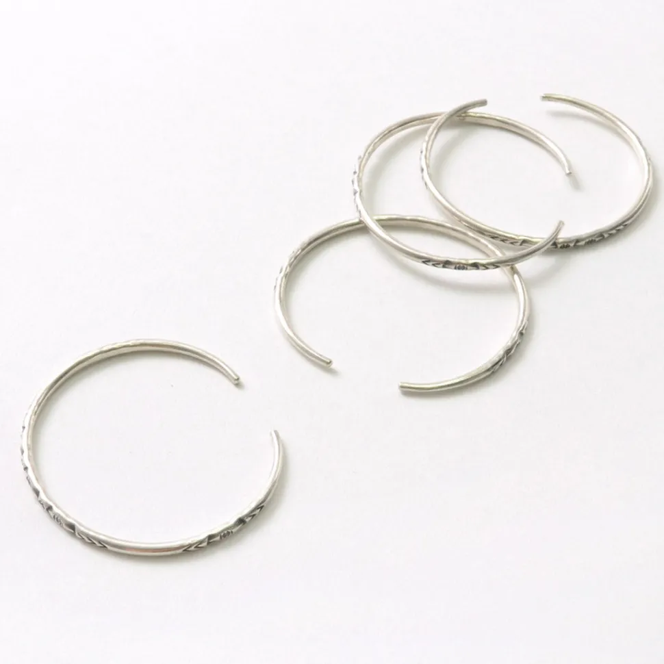 PHADUA / Karen silver bangle/7916