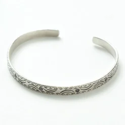 PHADUA / Karen silver bangle/7919