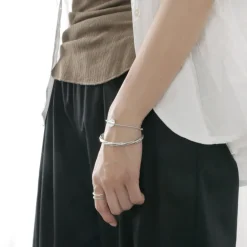 PHADUA / Karen silver bangle/7921