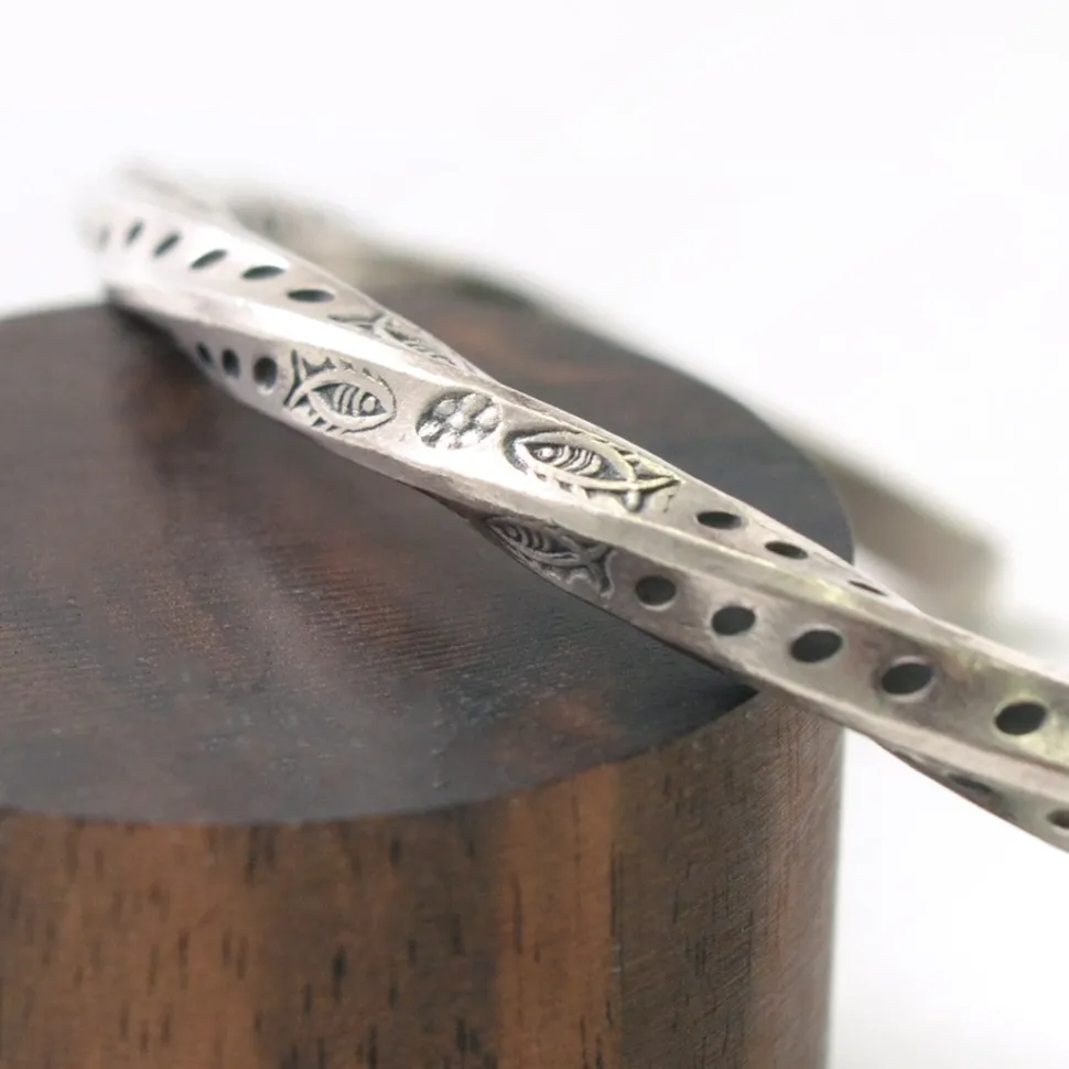 PHADUA / Karen silver bangle/7921