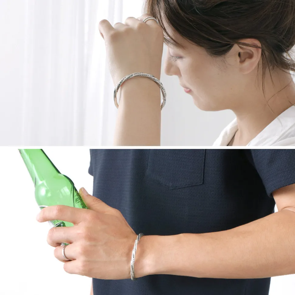 PHADUA / Karen silver bangle/7921