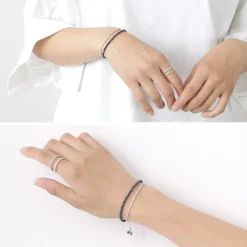 PHADUA / Lapis Lazuli W-Wrap Bracelet