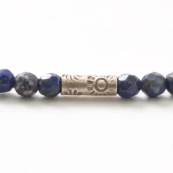 PHADUA / Lapis (3mm) Cut Beads Anklet Adjuster