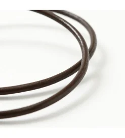 PHADUA / Leather choker (2.5mm) necklace