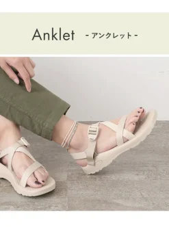 PHADUA / Mother of Shell 2mm Cut Beads Necklace/Anklet