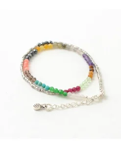 PHADUA / Multi Stone Wrap Bracelet