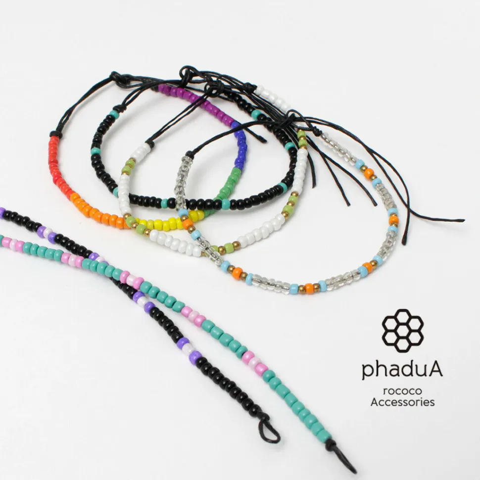 phaduA / Multicolor Glass Bead Bracelet