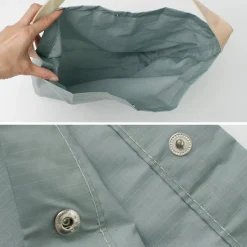 PHADUA / Ripstop Nylon Leather Sack/Shoulder Bag