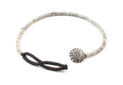 PHADUA / Shell Beads / Wax Cord Bracelet