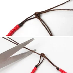 PHADUA / Solid glass bead bracelet