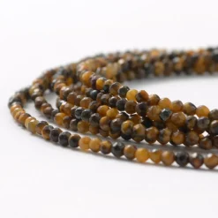PHADUA / Tiger Eye (2mm) Cut Beads Necklace/Anklet