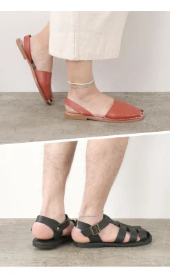 PHADUA / Turquoise and Shell Anklet