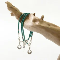 PHADUA / Turquoise Bead Anklet