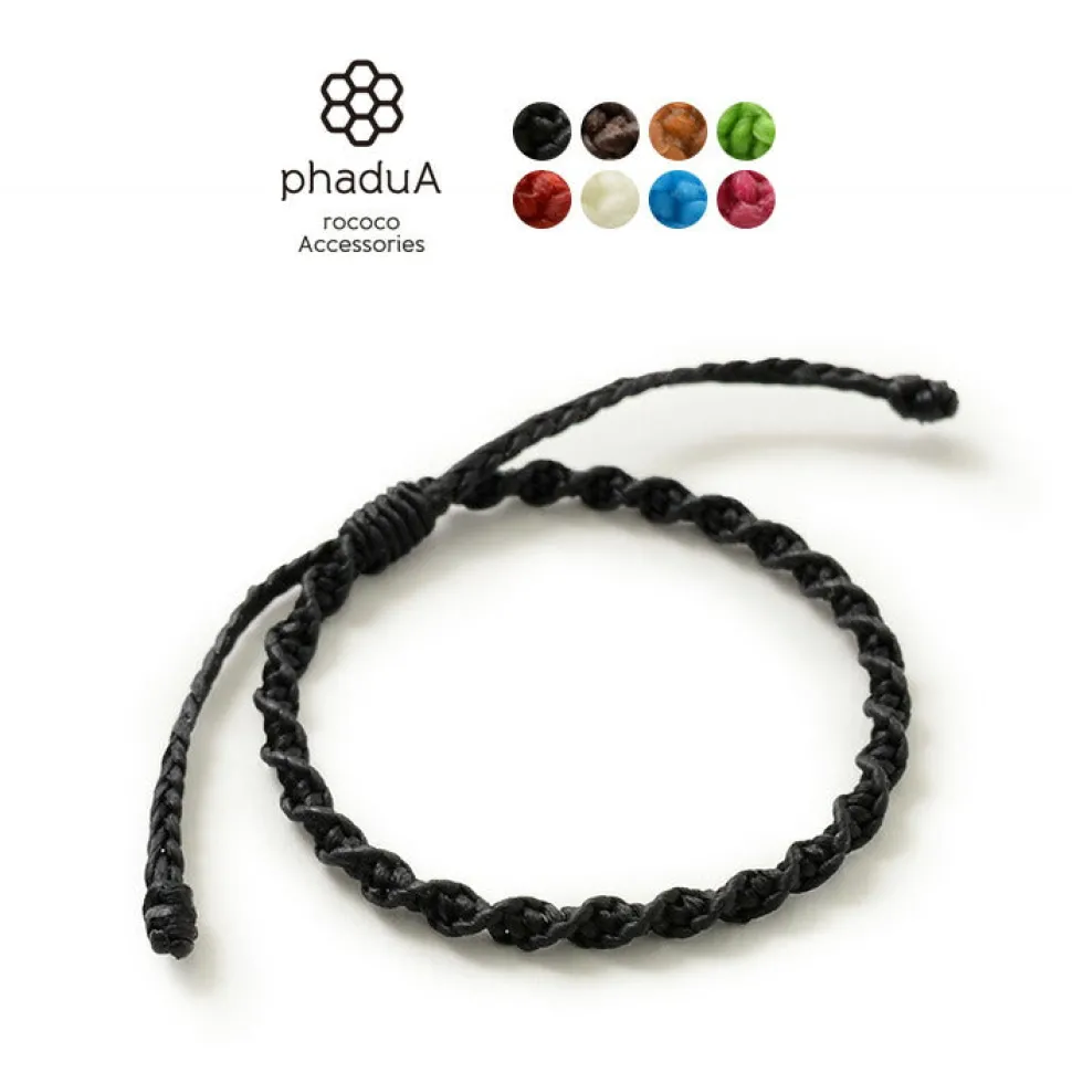 PHADUA / Wax Cord Bracelet