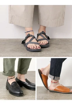 PHADUA / Wax Cord Concho Anklet Fishbone Braid