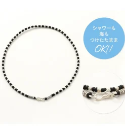 PHADUA / Wax Cord Silver Bracelet