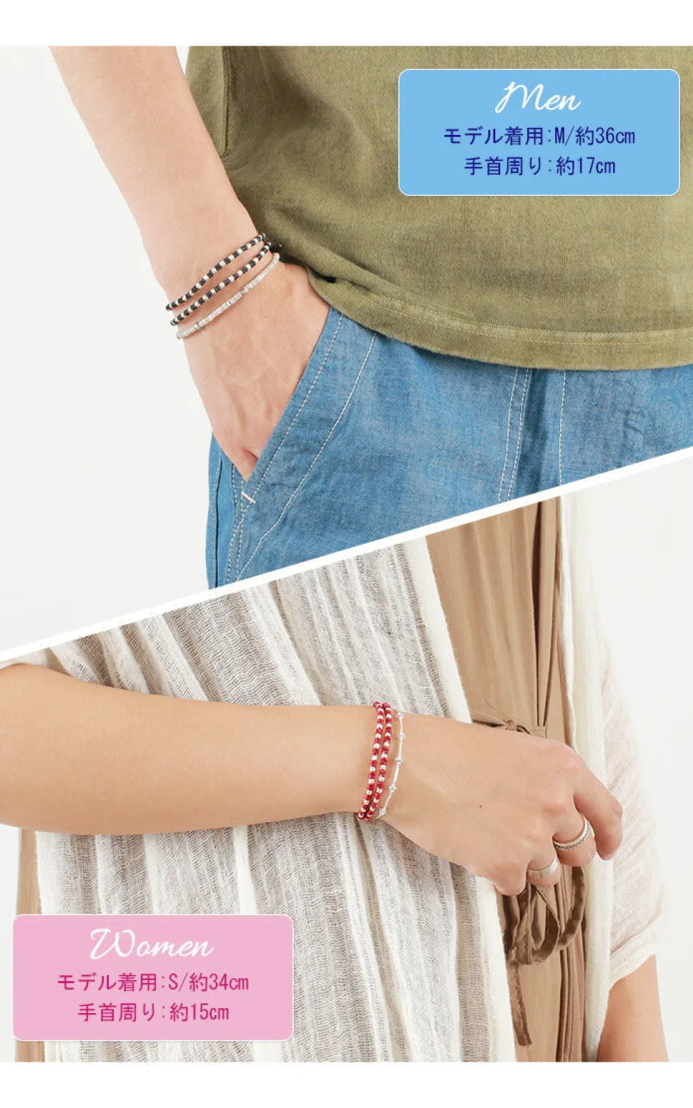 PHADUA / Wax Cord Silver Bracelet