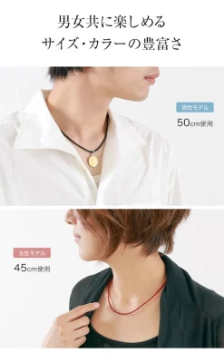 PHADUA / Wax Cord Silver Choker Necklace