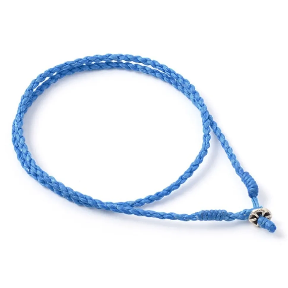 PHADUA / Wax Cord Silver Choker Necklace