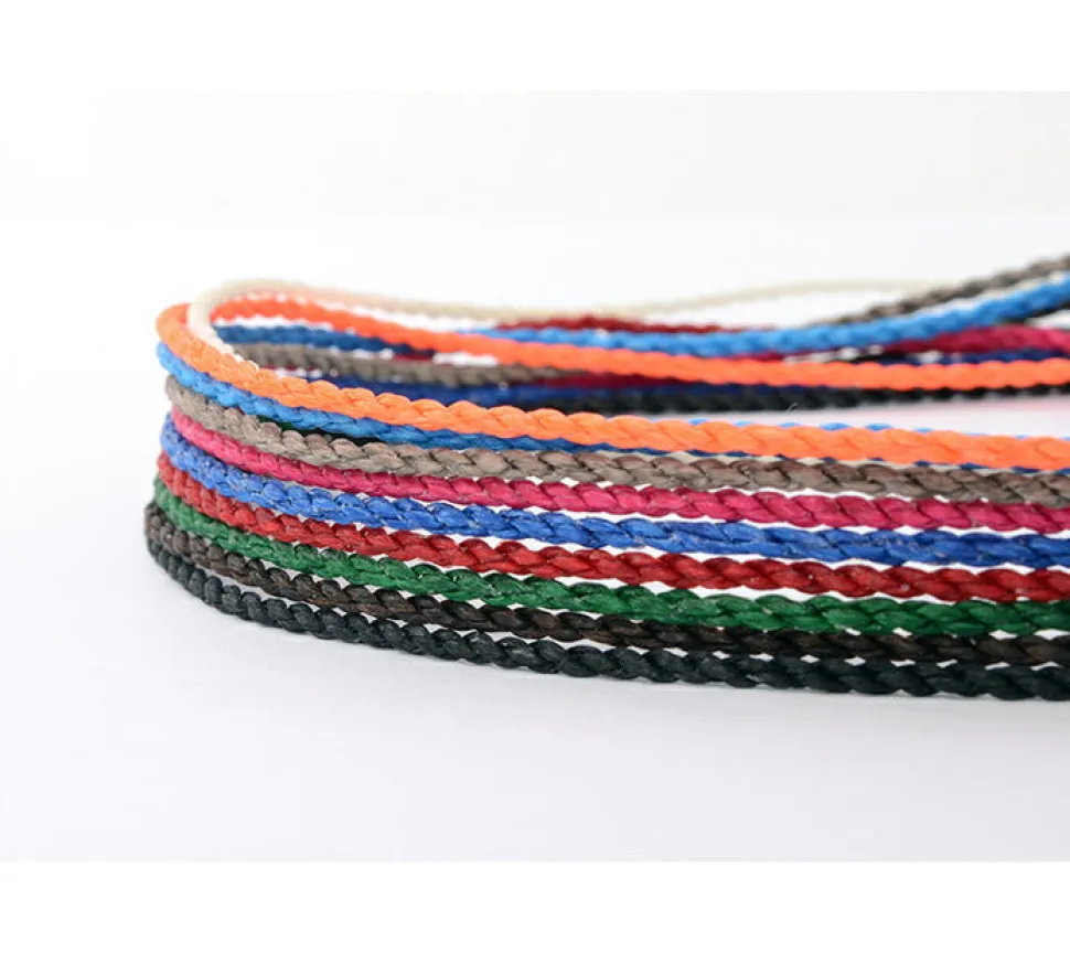 PHADUA / Wax Cord Silver Necklace