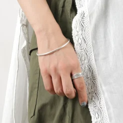 phaduA / Wide silver ring